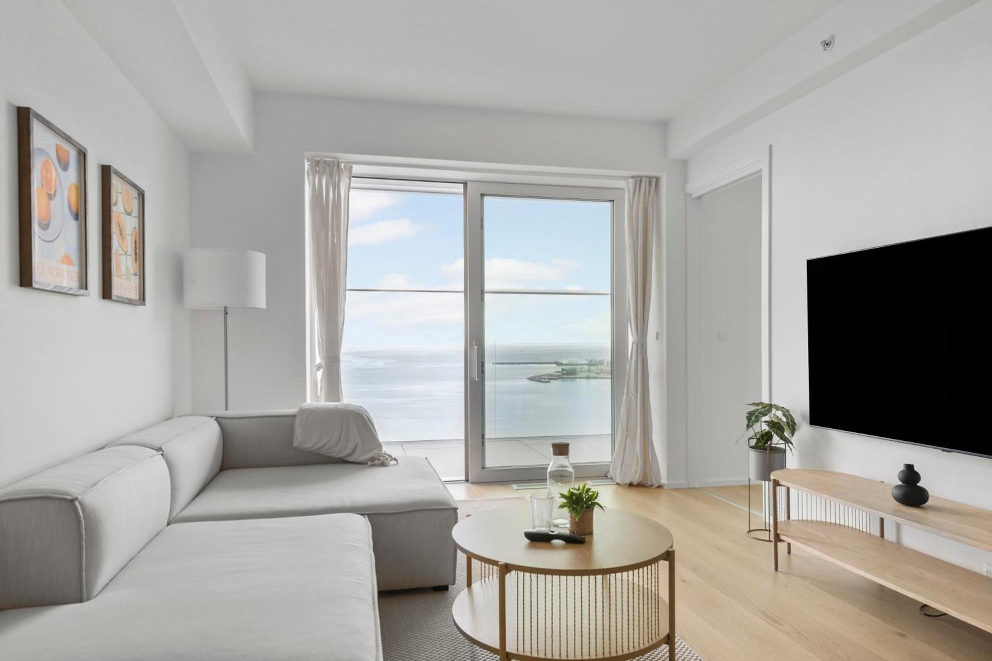 Endless Ocean Views With Private Balcony Aarhus Exterior foto